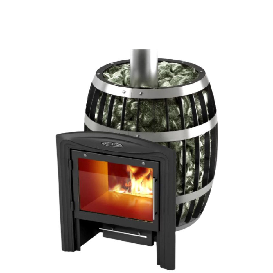 Банная печь TMF Саяны inox Витра