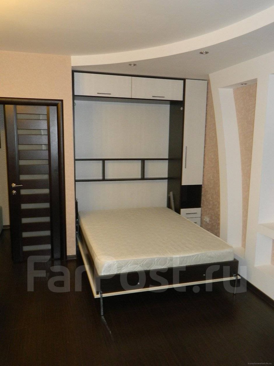 Шкаф-Задвижная кровать трансформер