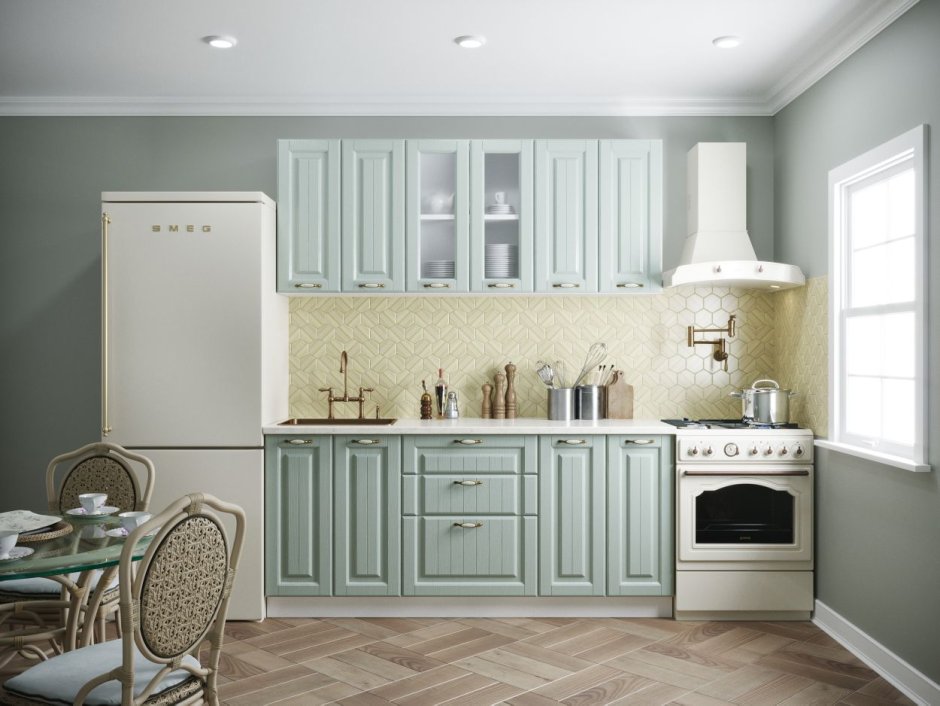 Кухня Белла фисташка хофф