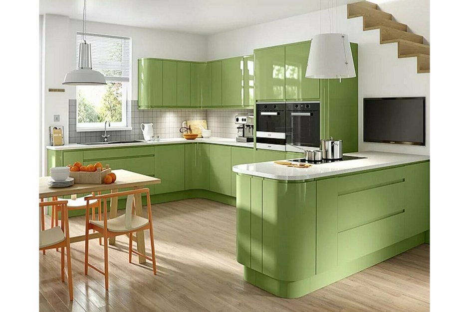 Кухня хофф фисташка