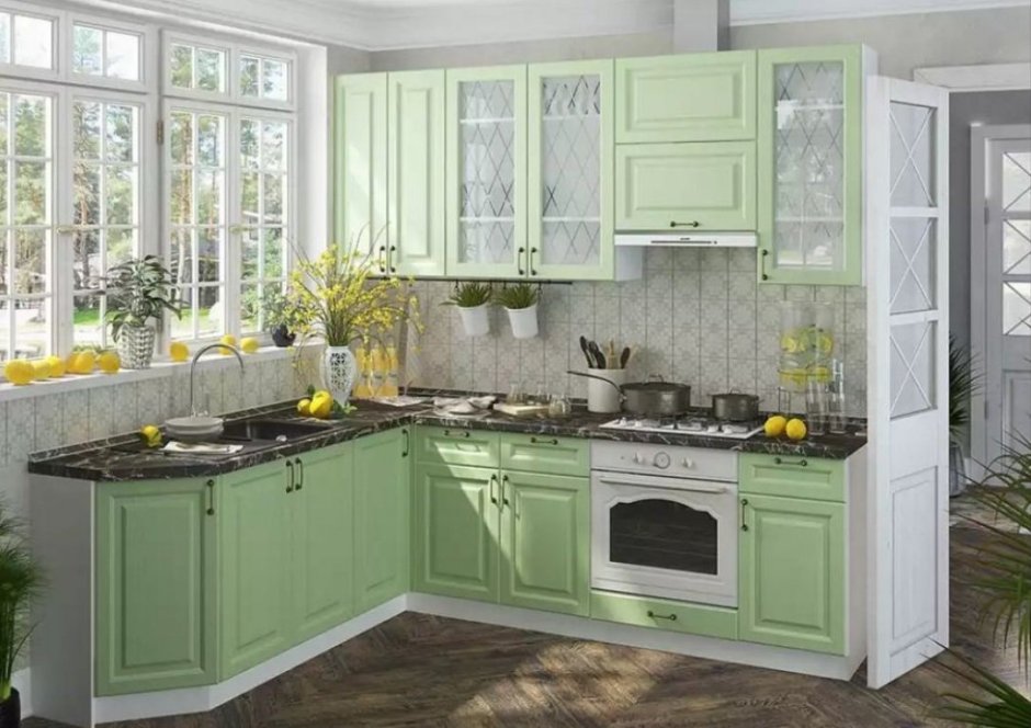 Кухонный гарнитур Ницца Сурская мебель