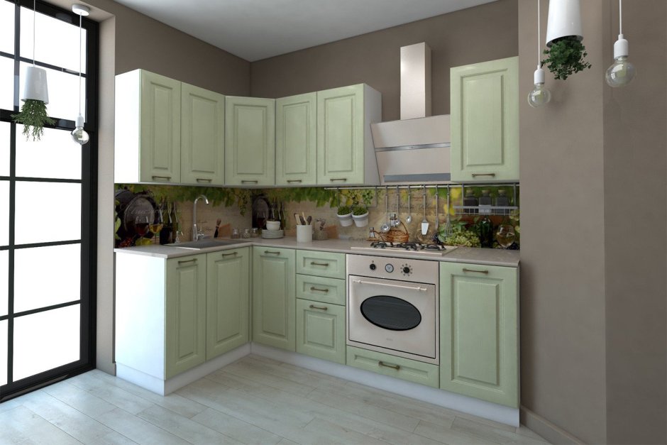 Кухня Белла фисташка хофф