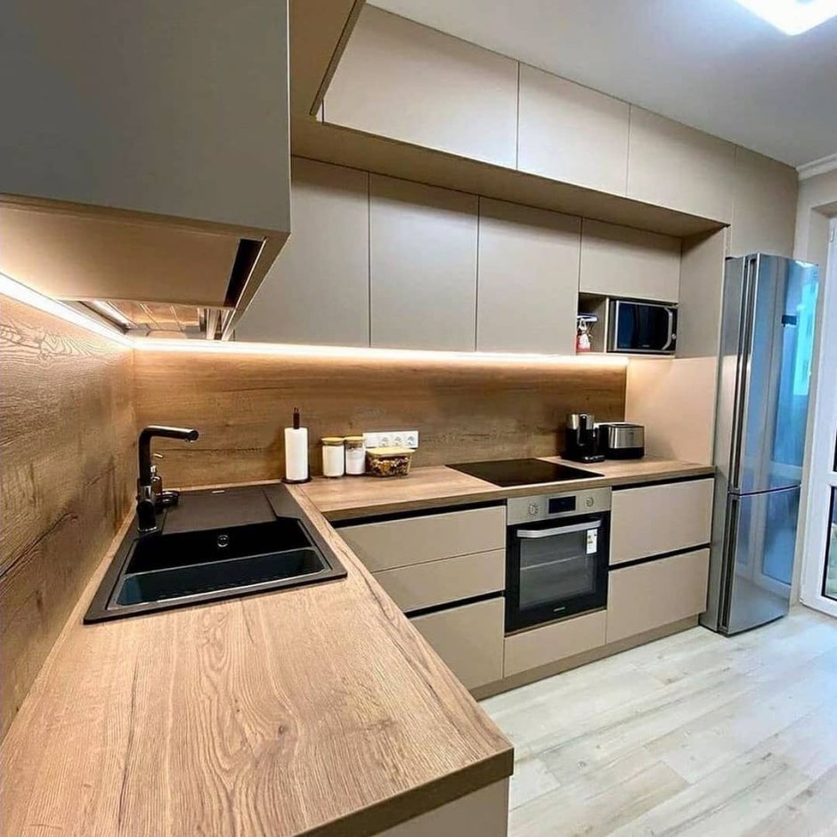 Столешница под дерево для кухни