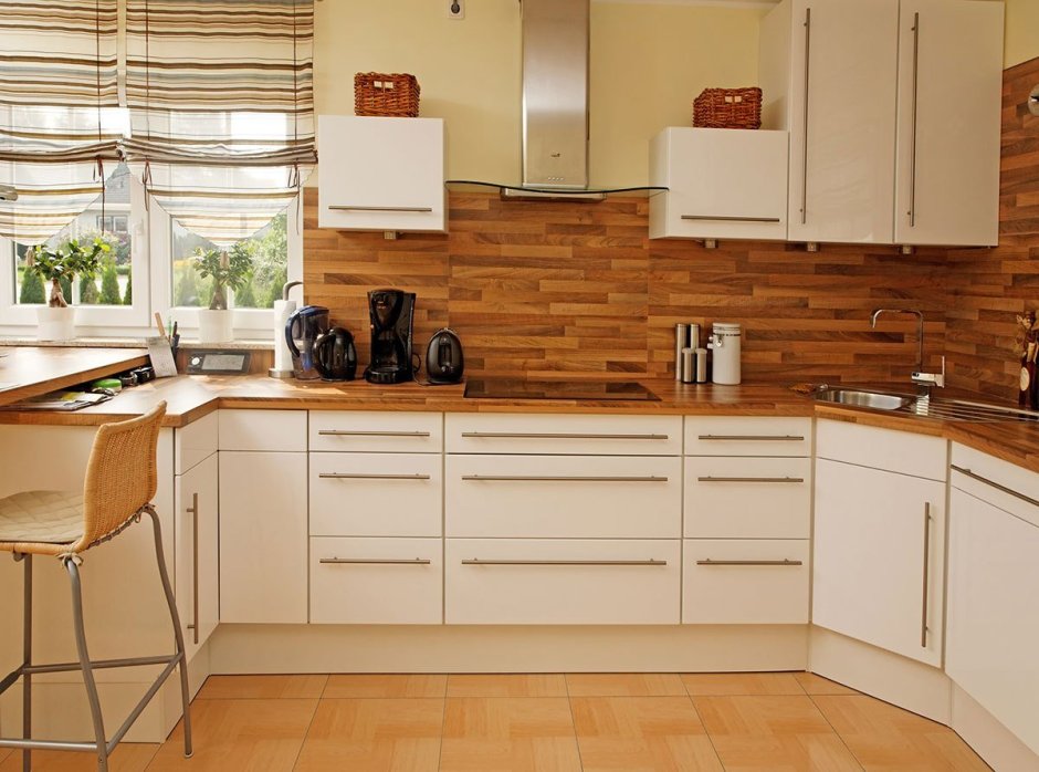 Столешница под дерево для кухни