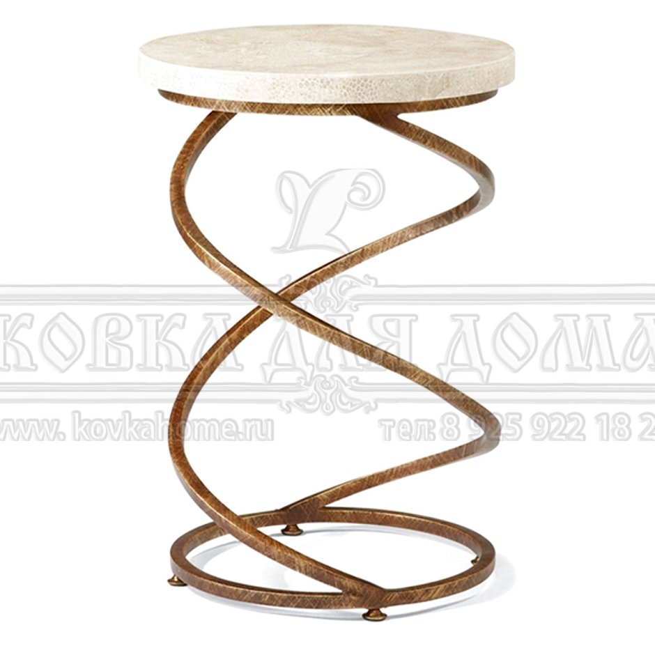 Железный прикроватный столик