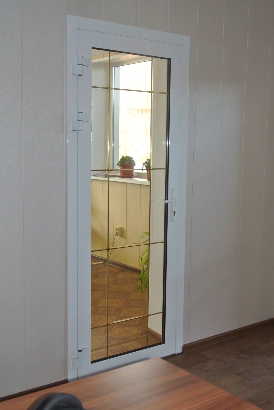 Двери алюминиевые межкомнатные 2100х1010мм