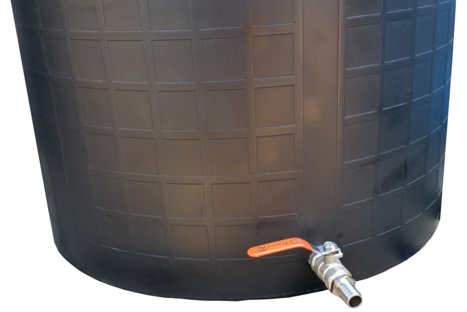 Бочка-бак 200л с краном (базовый цвет)