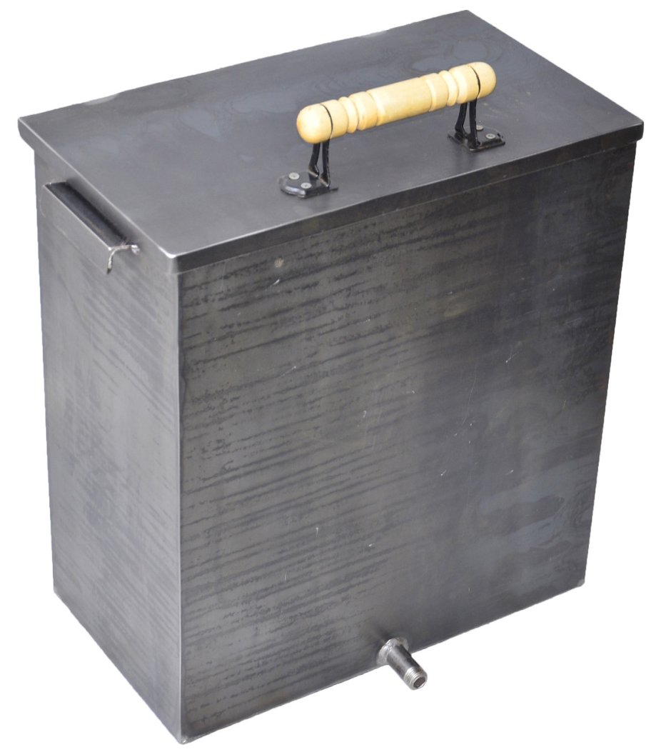 Бак навесной на печь (нерж-430/1,0мм) 50 л (Березка)