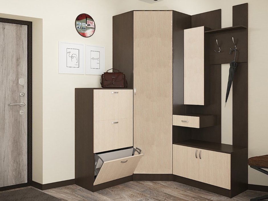 Прихожая Вега МС вешалка ВШ-2