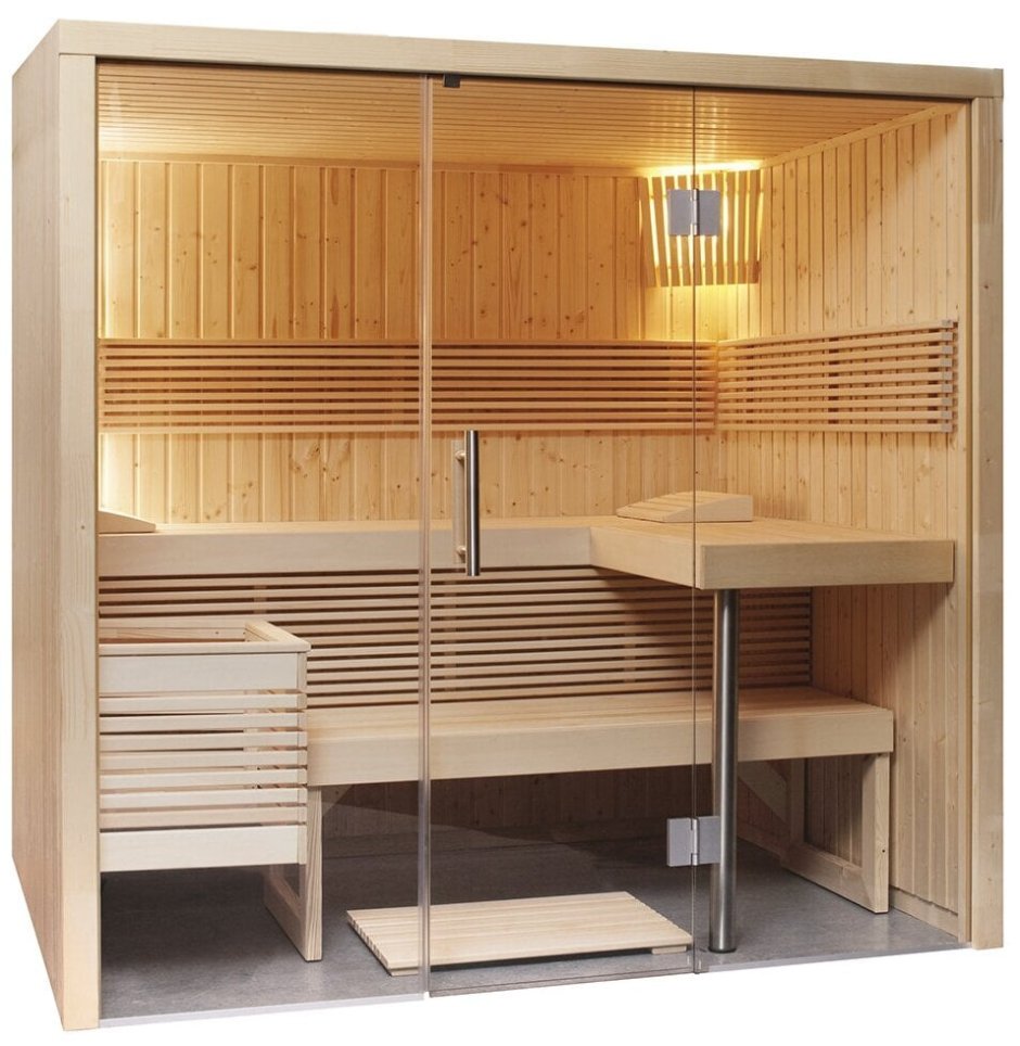 Финская сауна sentiotec Panorama small