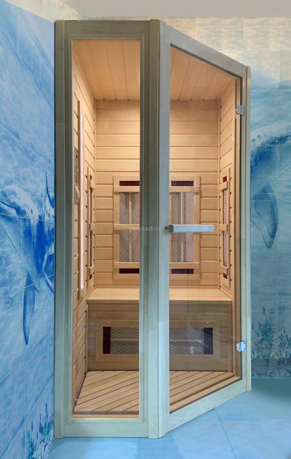 Двухместная ИК сауна Леруа