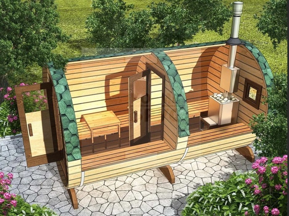 Баня на даче