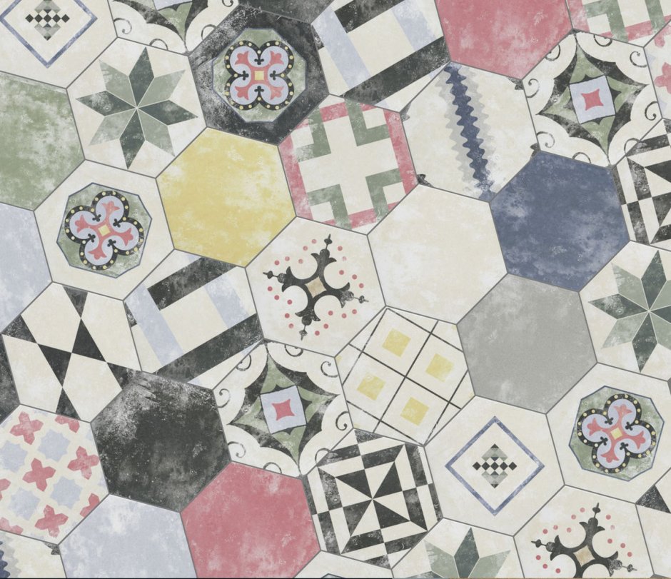 Керамогранит Codicer Heritage hex25 25x21