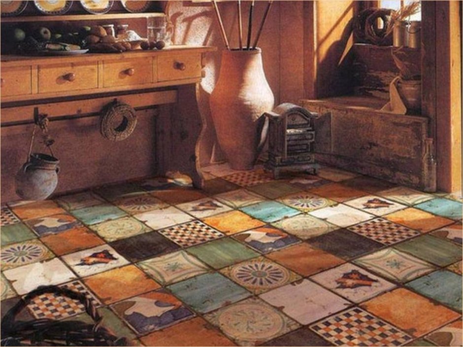 Плитка в старинном стиле