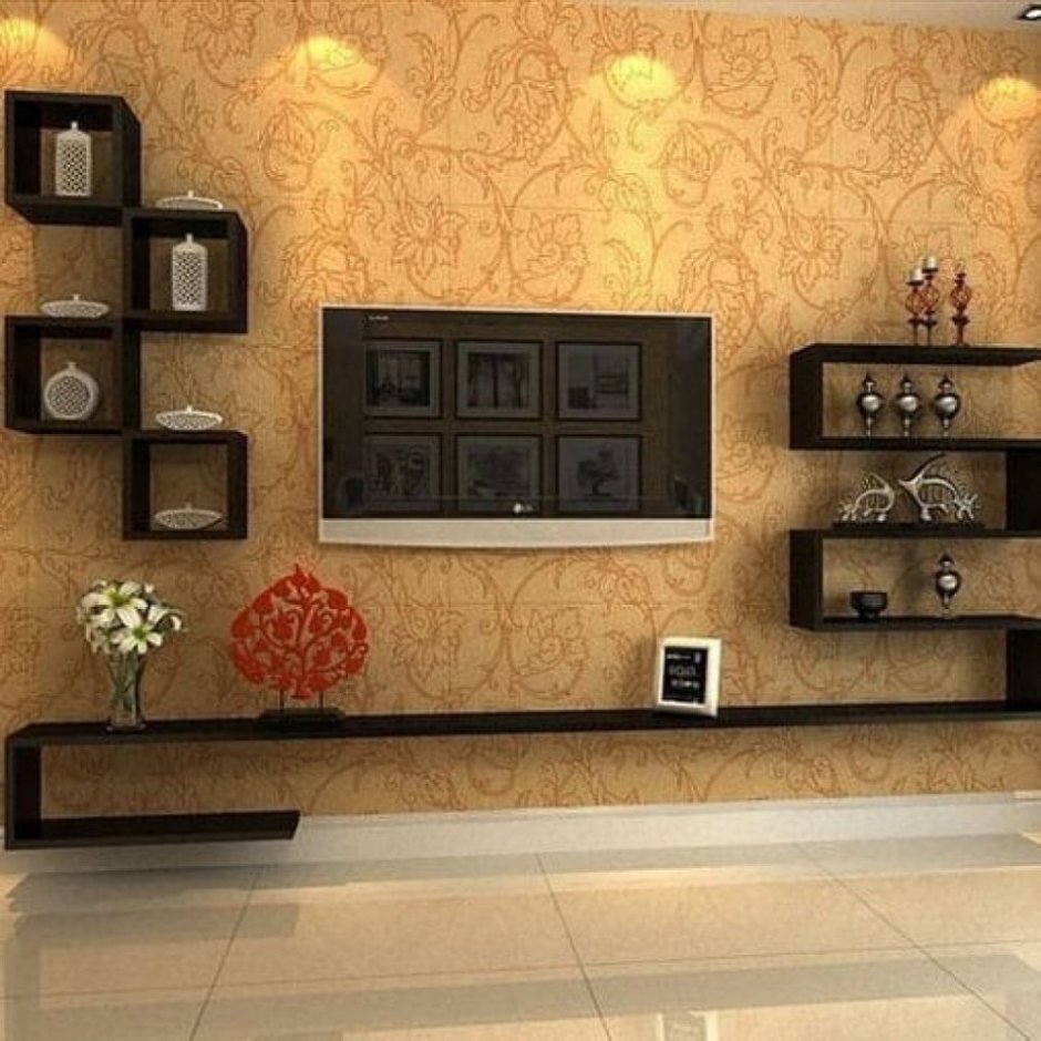 Полочки на стену в гостиную