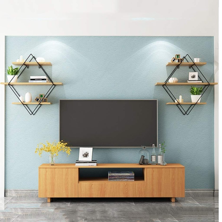 Полки над телевизором