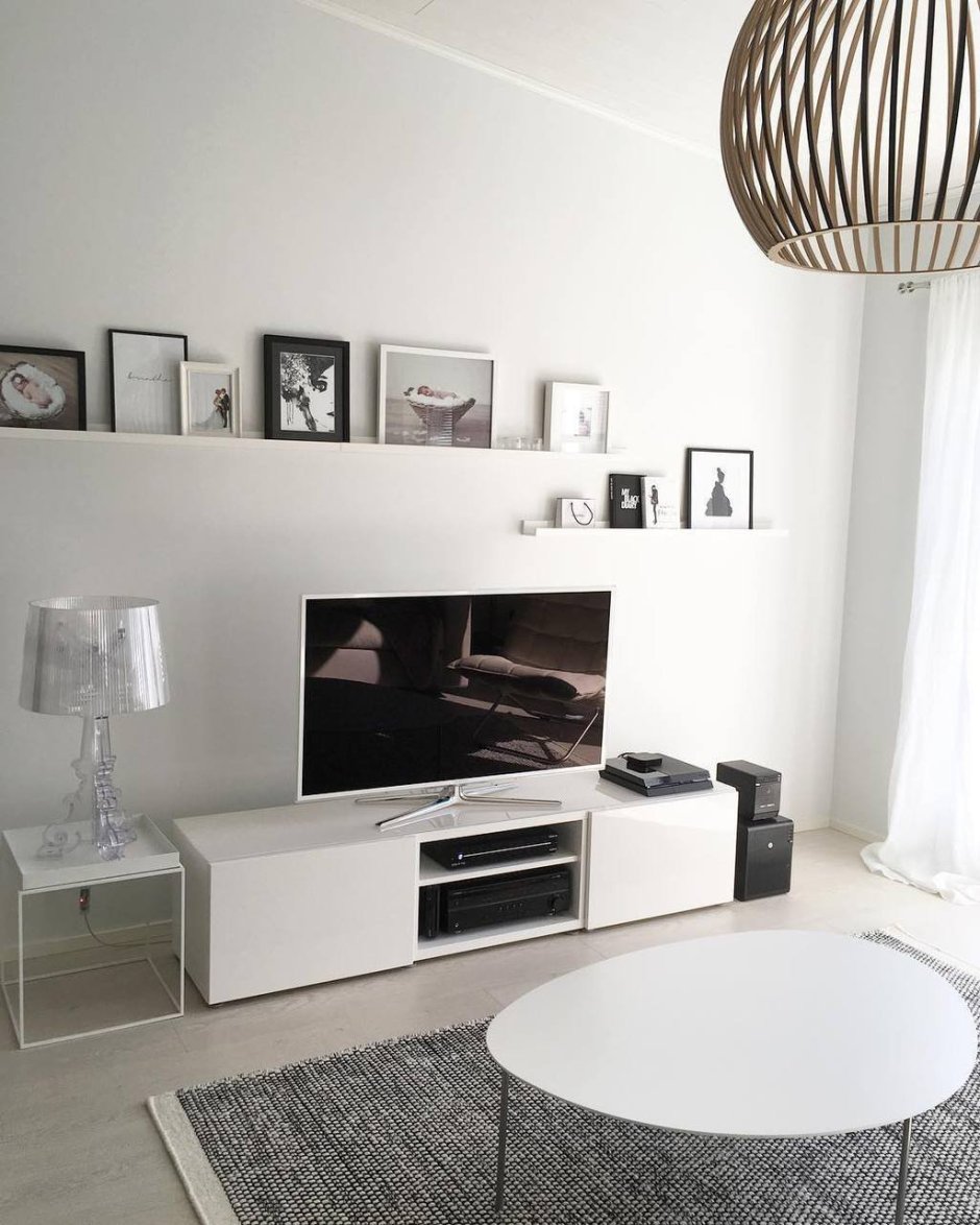 Полки над телевизором