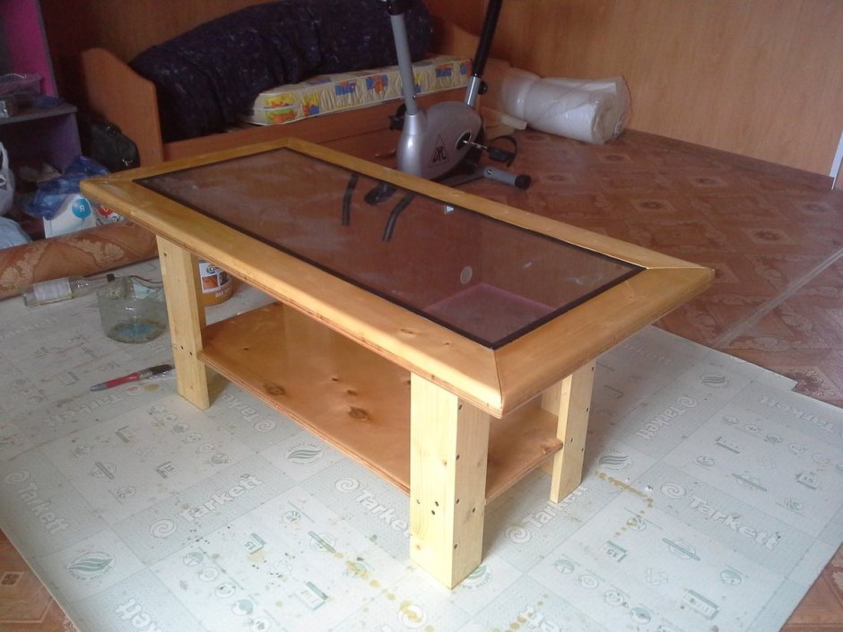 Стол журнальный самодельный