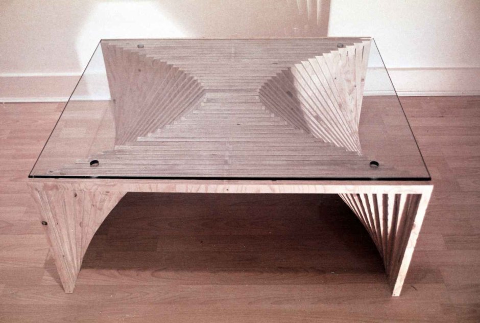 Журнальный столик из фанеры