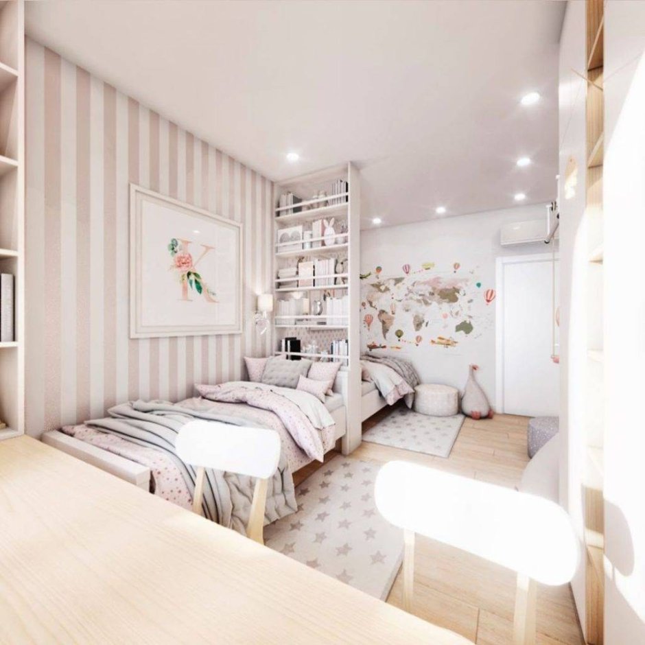 Комната для двух девочек