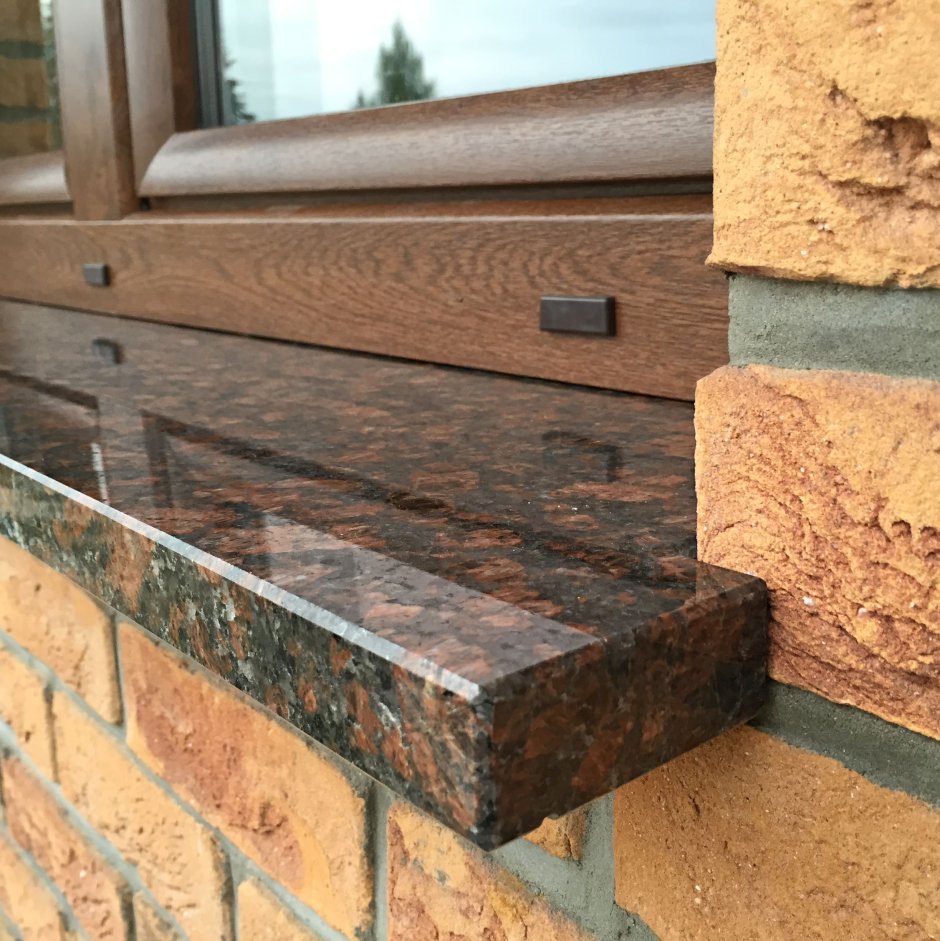 Каменные наружные подоконники