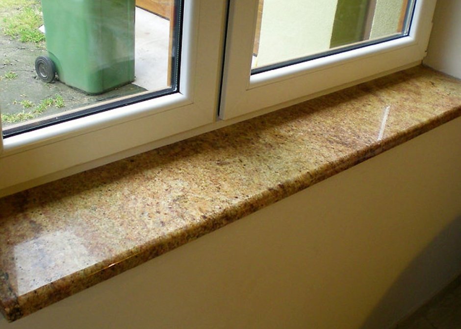 Гранит подоконник агломерат