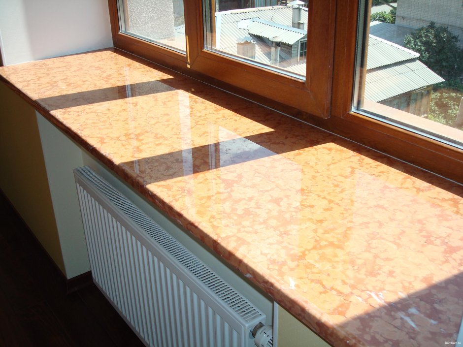 Подоконники из искусственного камня Danke