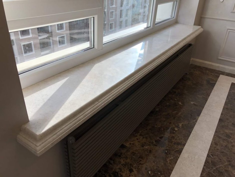 Подоконники из кварцевого агломерата