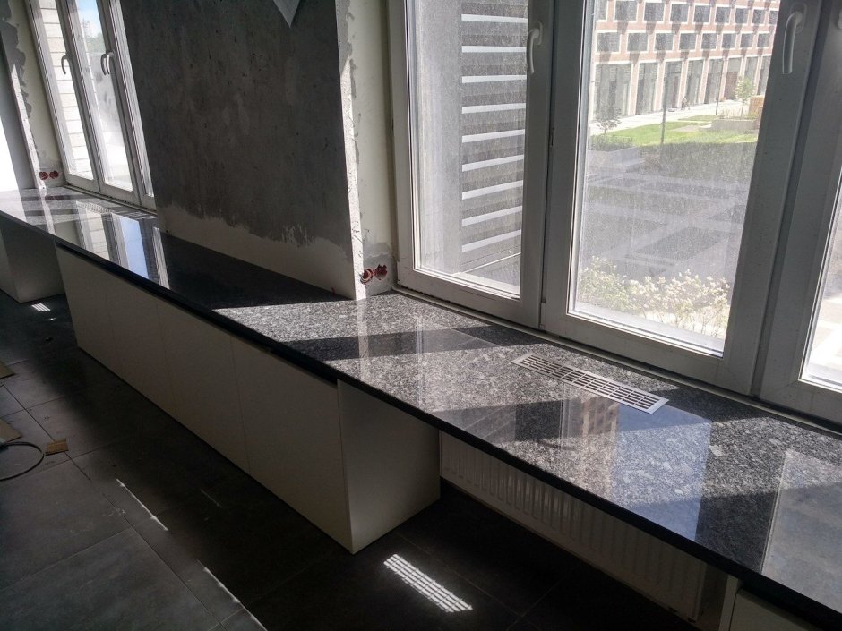 Лавочка из подоконника