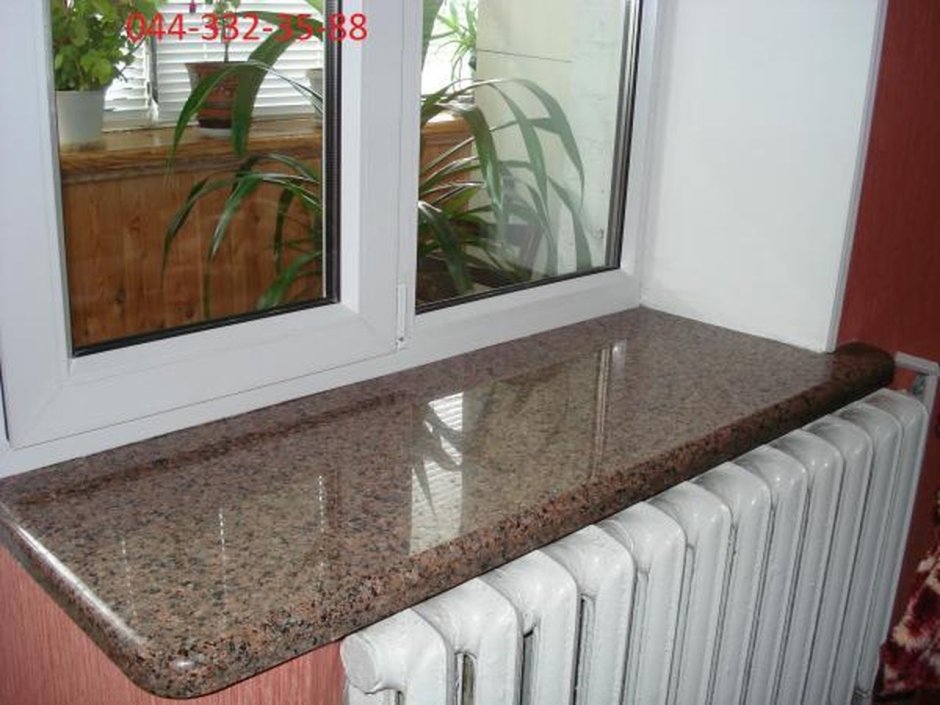 Гранит Куртинский подоконник