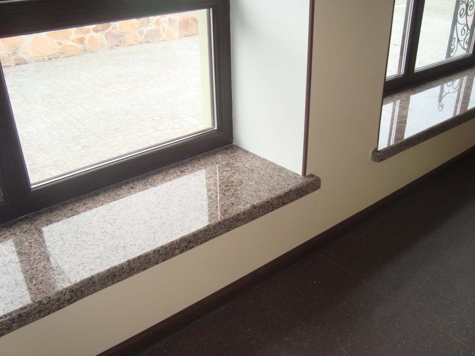 Подоконники мрамор гранит