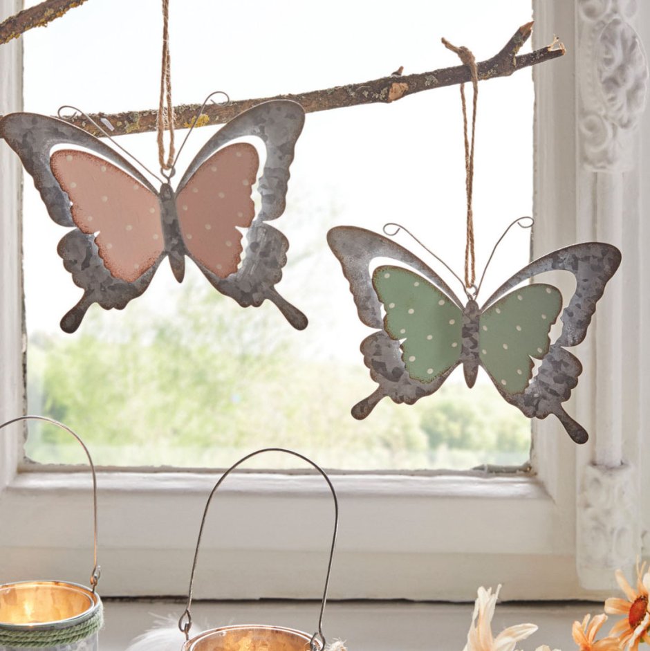 Бабочки для украшения интерьера