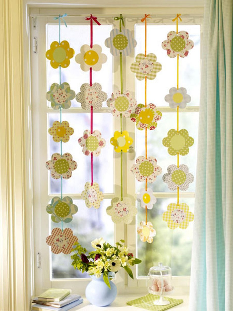 Летний декор окон