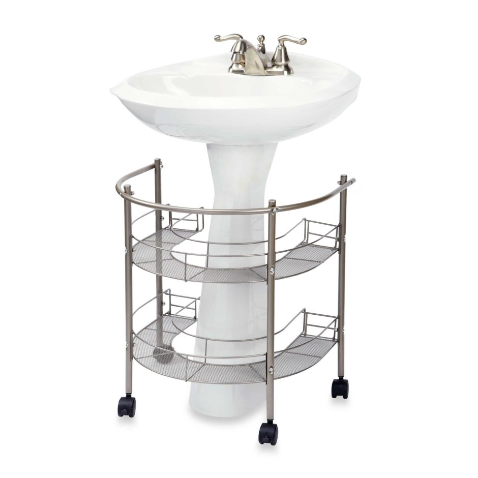 Pristine tsr991 Этажерка консоль под раковину откатная