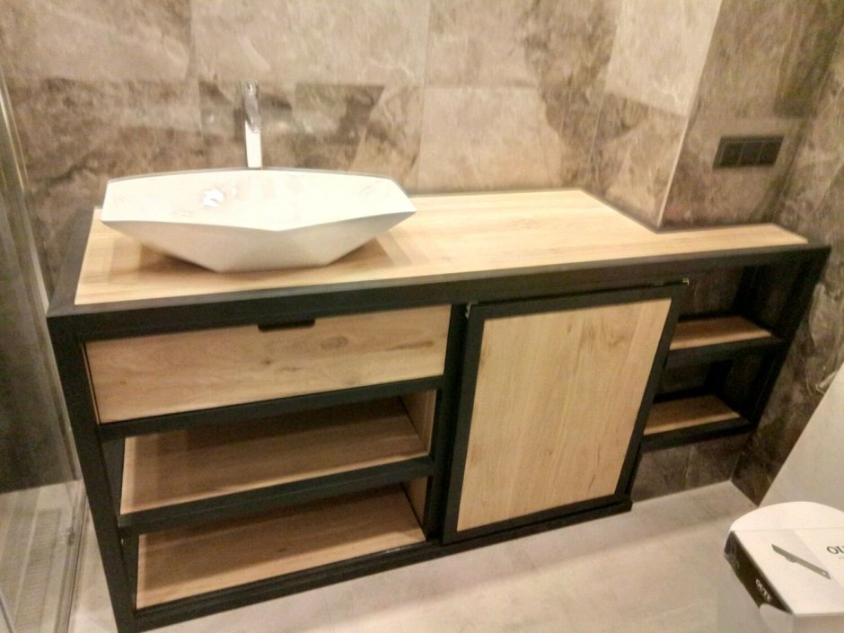 Тумба под раковину Jomo Wood 80