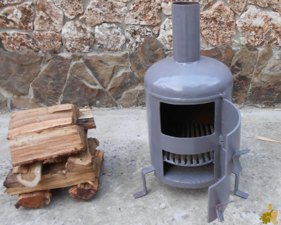 Печь буржуйка Helicon