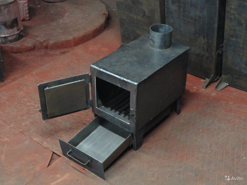 Печь буржуйка поддувало