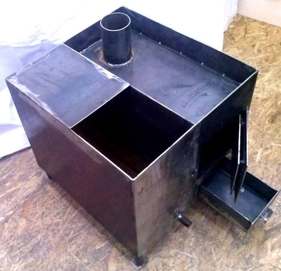 Металлическая печь для бани