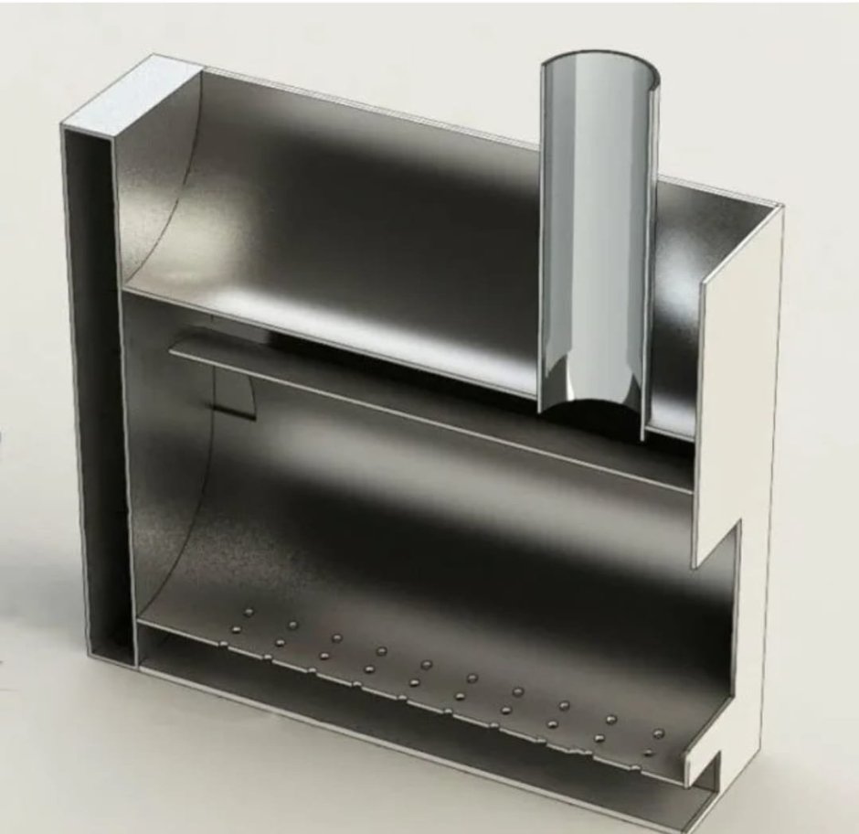 Печь банная металлическая из трубы d 50