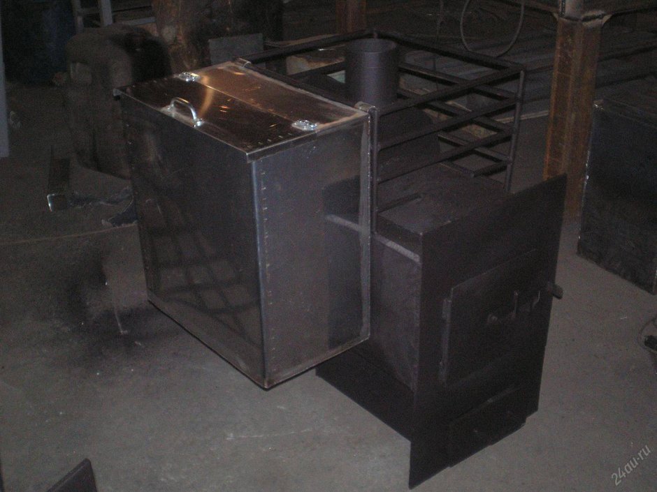 Печь для бани Каменка 2 с баком 50 литров