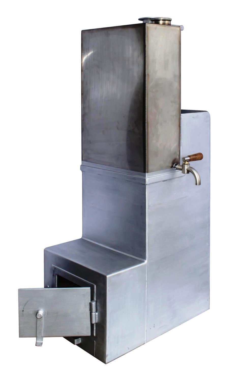 Печь для бани Северянка с баком для воды