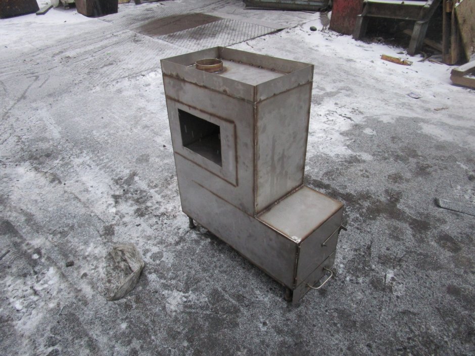 Печи банные из стали марки 08x17t