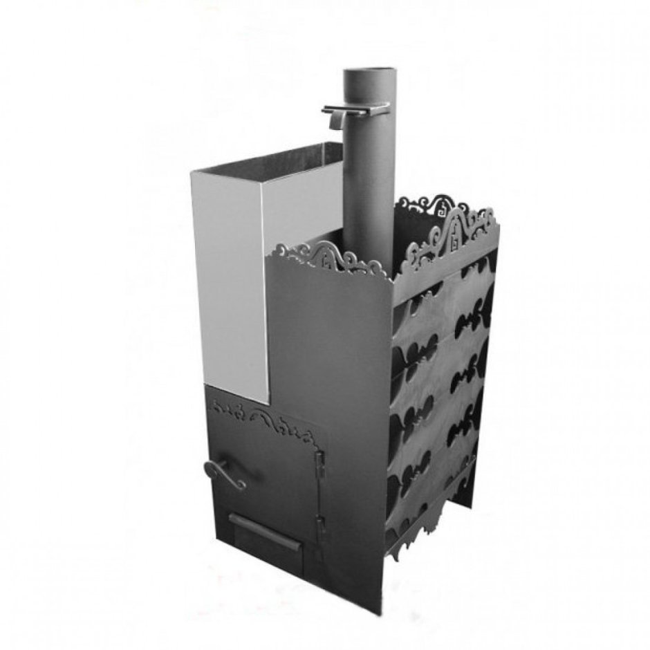 Печь для бани горизонтальная 530-1м