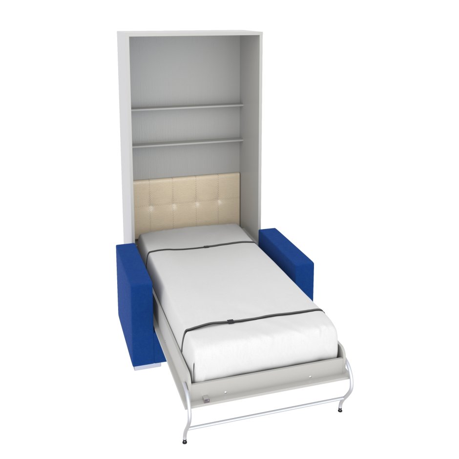 Шкаф-кровать диван трансформер TRANSMEB блюз