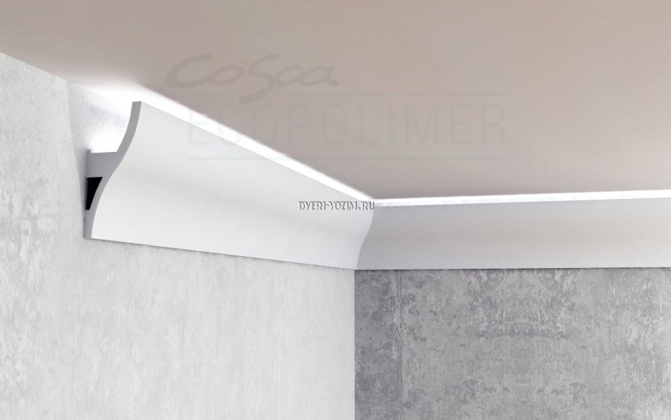 Карниз для скрытого освещения к2, 120х53.