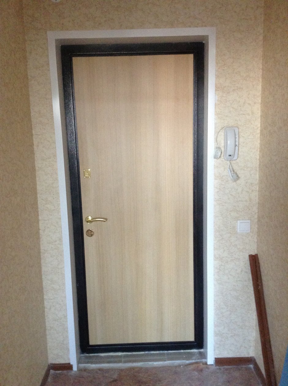 Откосы входной двери