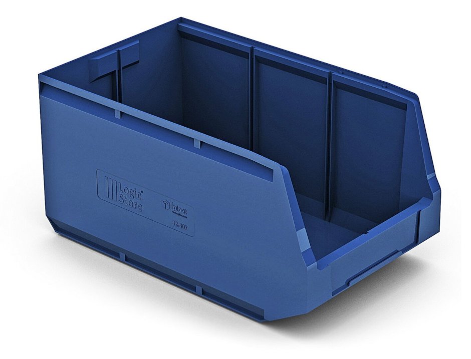 Складской лоток 350х225х150 пластик система 12.403.1