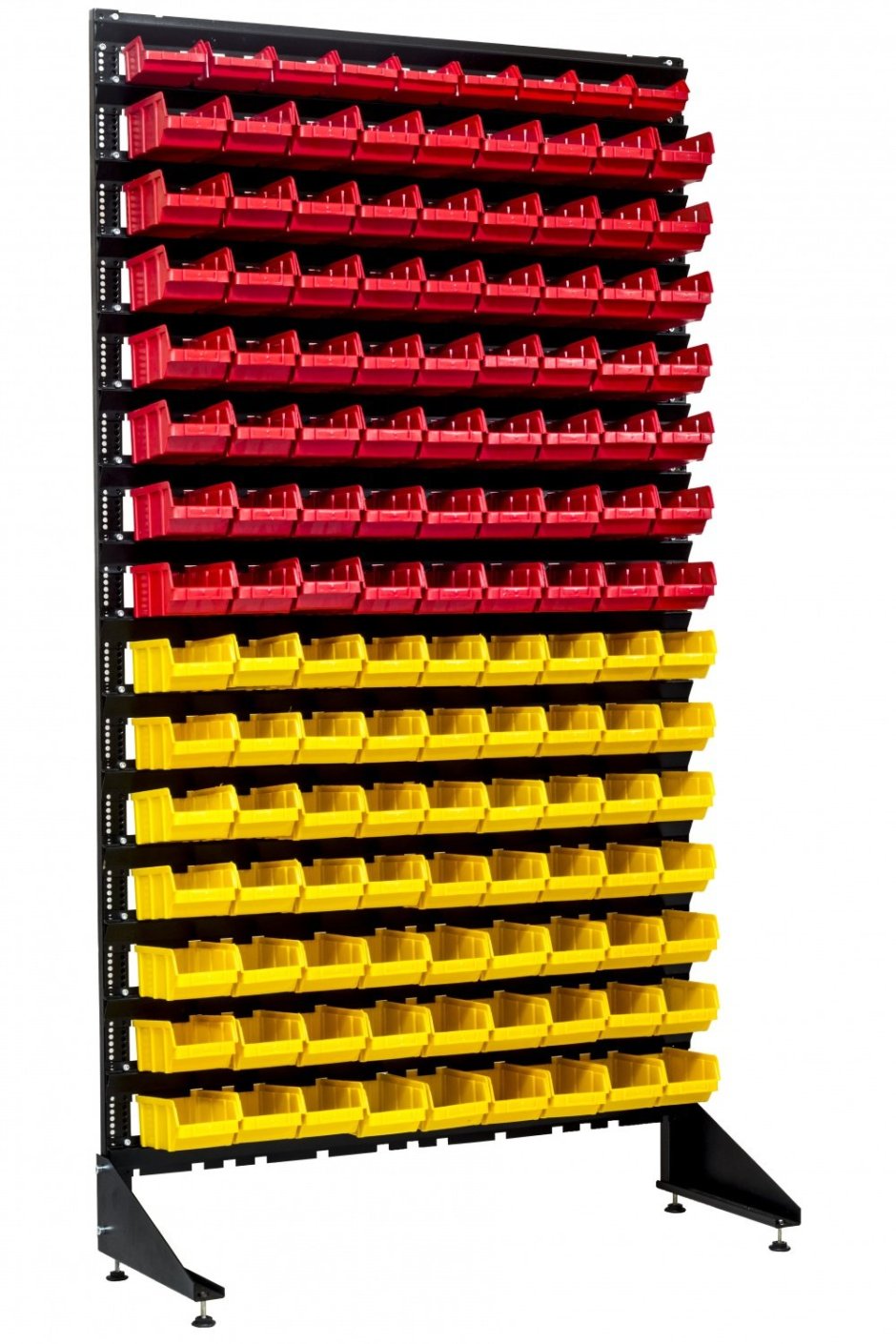 Стеллаж для метизов металлический с ящиками 700 2000х860х360 мм