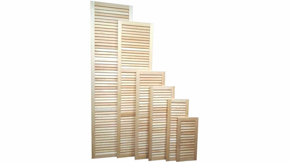 Жалюзийная дверь 344х850мм