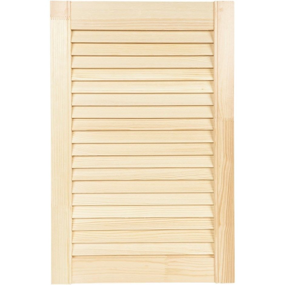Дверка жалюзийная 850х494х20 мм хвоя сорт а